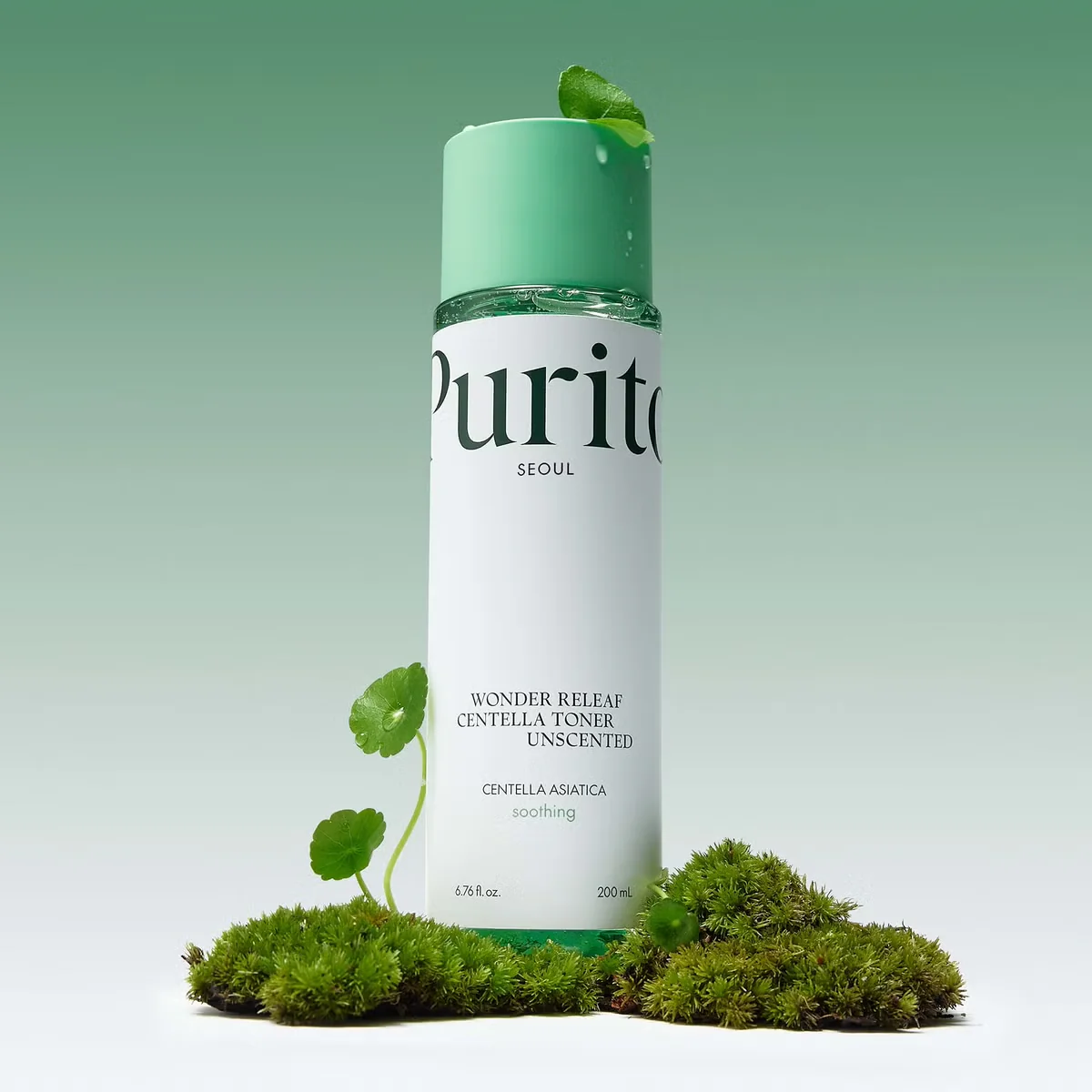 PURITO SEOUL Wonder Releaf Centella Toner Unscented 200ml - Image 2