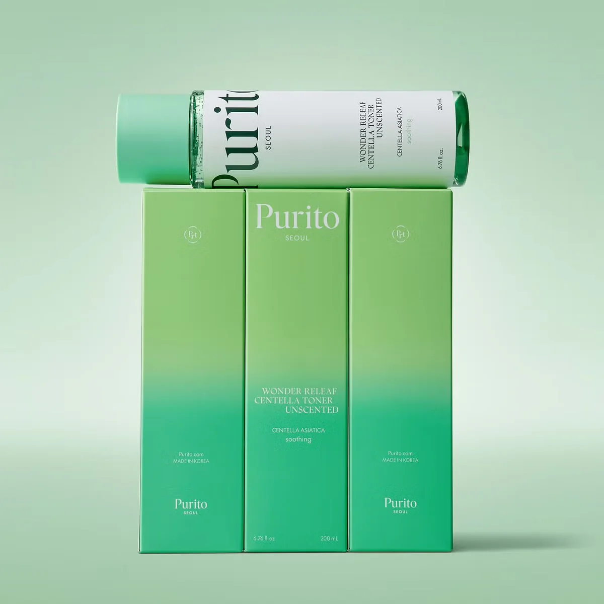 PURITO SEOUL Wonder Releaf Centella Toner Unscented 200ml - Image 4
