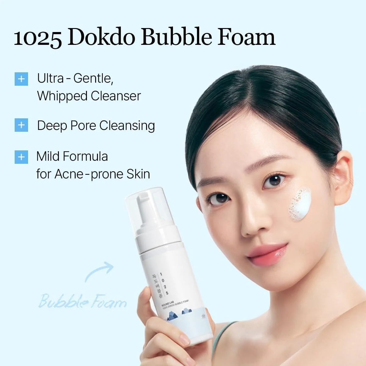 ROUND LAB 1025 Dokdo Bubble Foam 150ml - Image 3