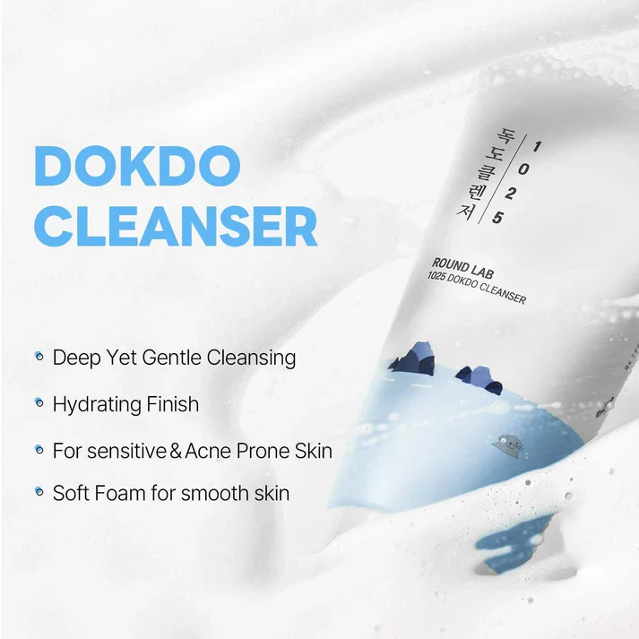 ROUND LAB 1025 Dokdo Cleanser 150ml - Image 4