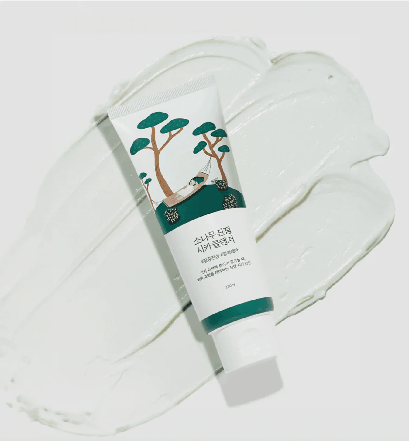 ROUND LAB Pine Calming Cica Cleanser 150ml - Image 4