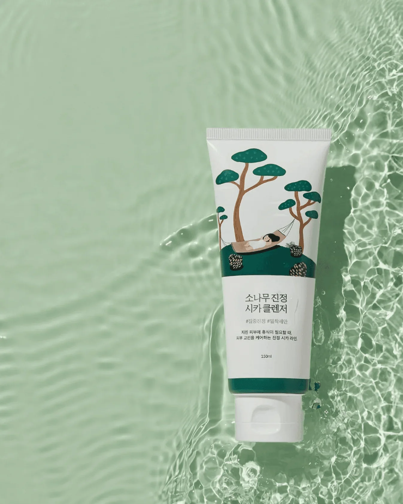 ROUND LAB Pine Calming Cica Cleanser 150ml - Image 7