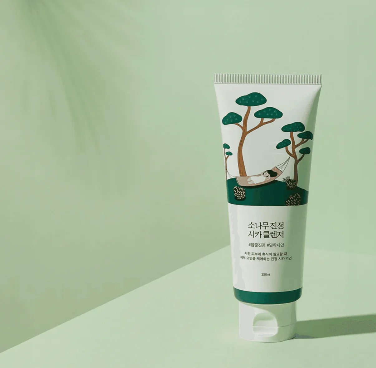 ROUND LAB Pine Calming Cica Cleanser 150ml - Image 8