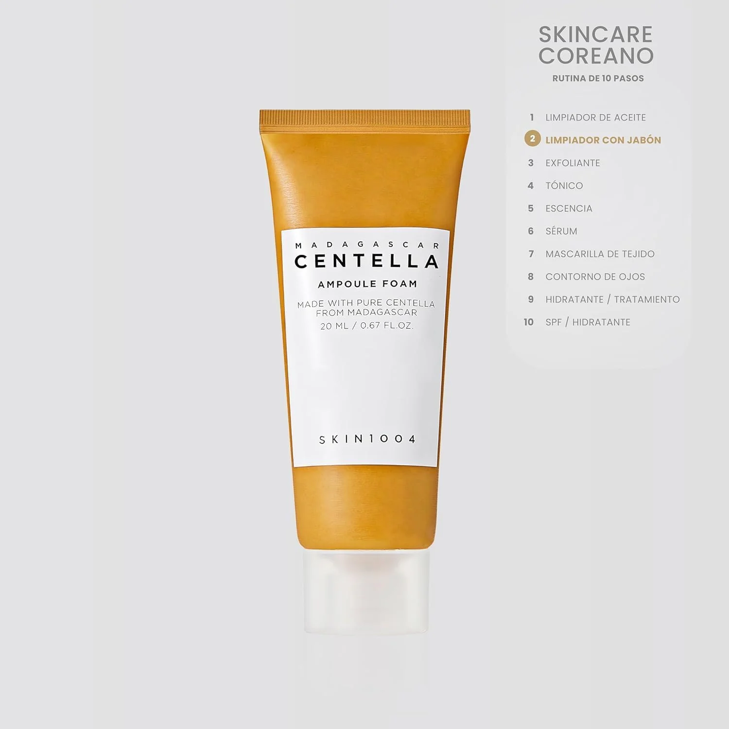 SKIN1004 Madagascar Centella Ampoule Foam 20ml - Image 7