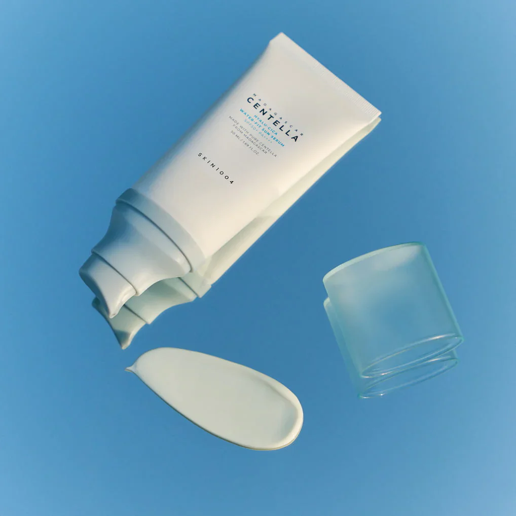 SKIN1004 Madagascar Centella Hyalu-Cica Water-Fit Sun Serum 50ml twin pack - Image 4