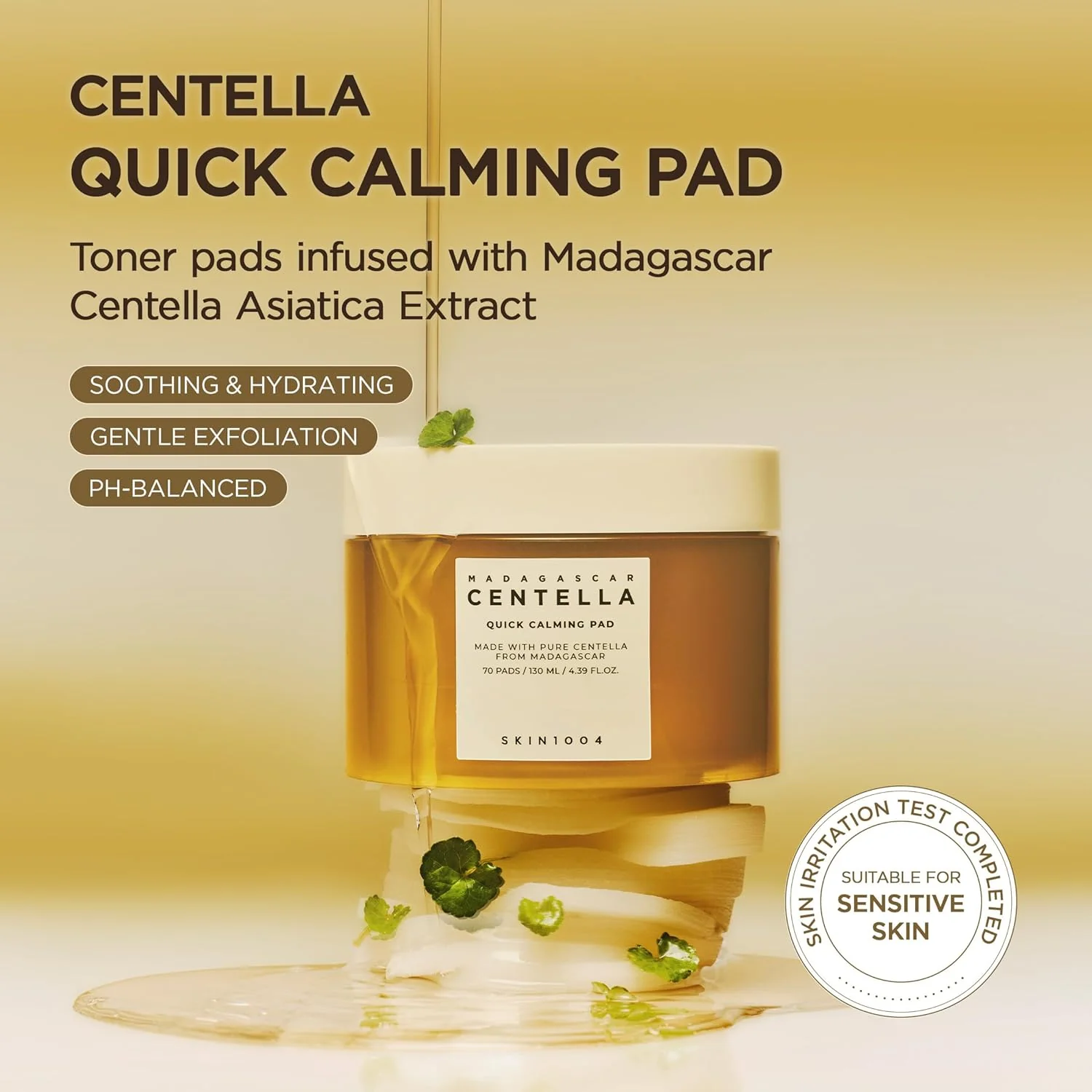 SKIN1004 Madagascar Centella Quick Calming Pad (70pads) - Image 2