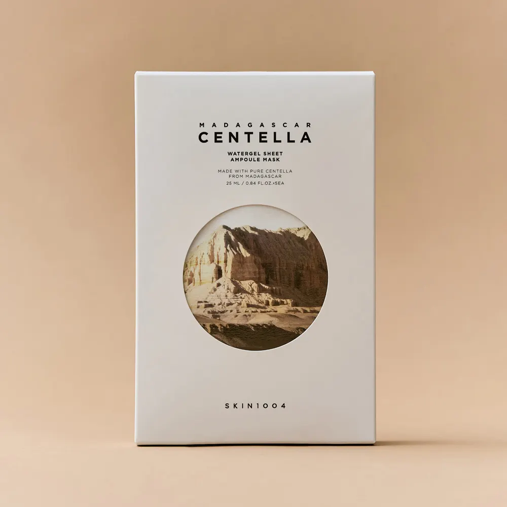SKIN1004 Madagascar Centella Watergel Sheet Ampoule Mask (5ea) - Image 3
