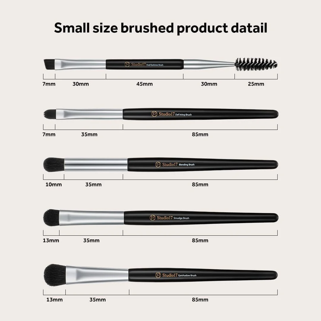 STUDIO 17 Eye Makeup Brush Set - Image 5