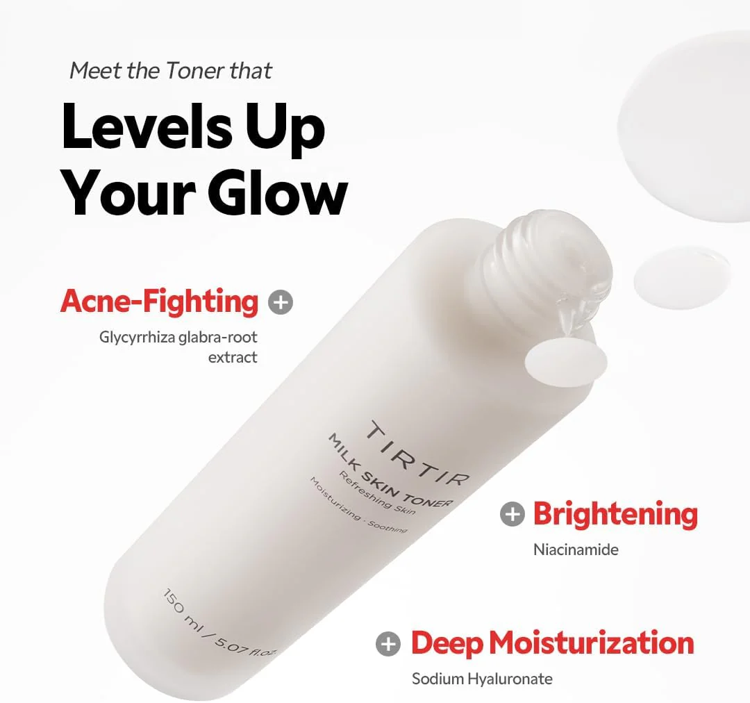 TIRTIR Milk Skin Toner 150ml - Image 4