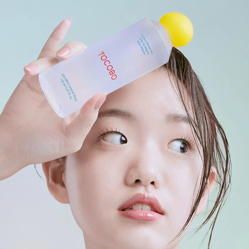 TOCOBO AHA BHA Lemon Toner 30ml - Image 5