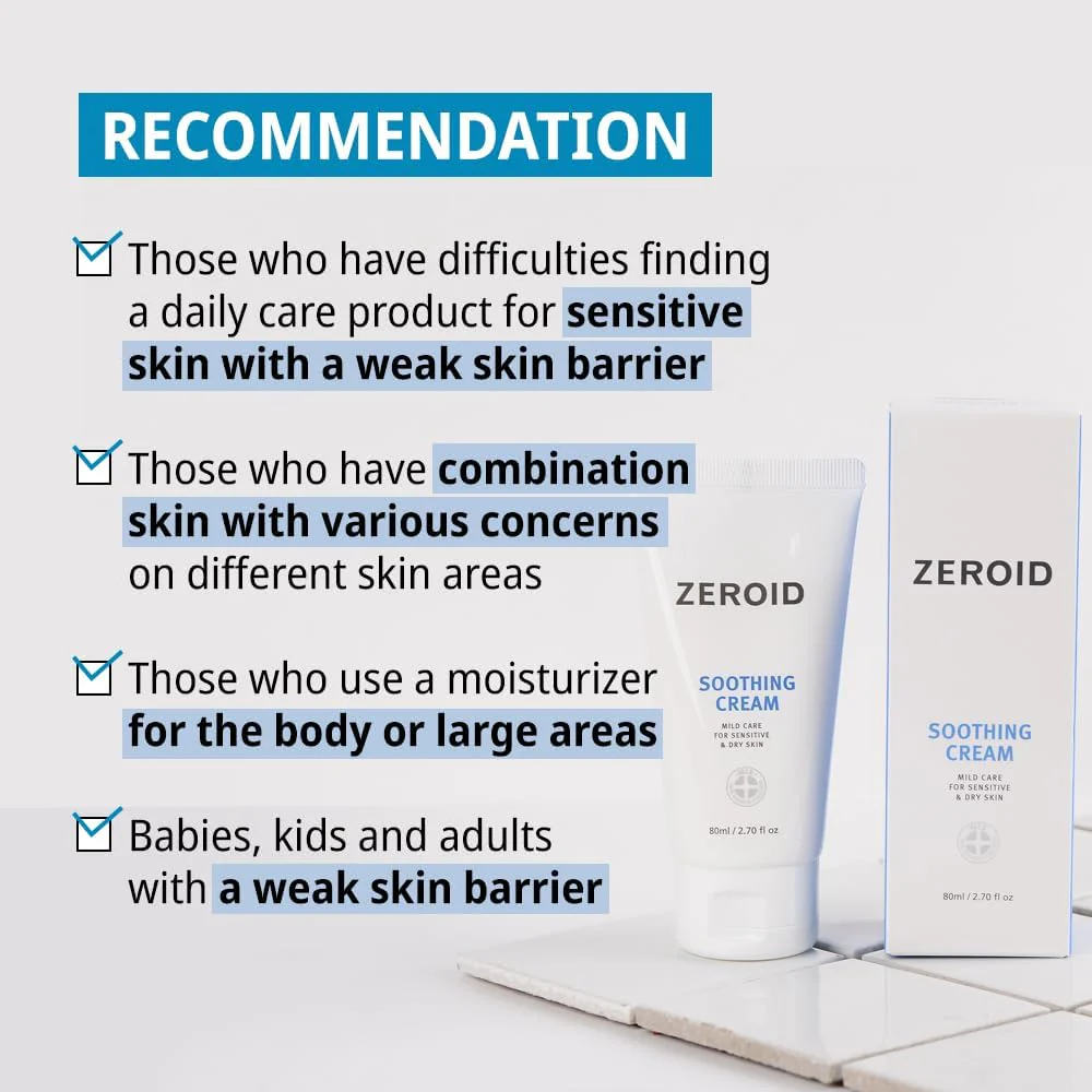 ZEROID Soothing Cream 80ml - Image 4