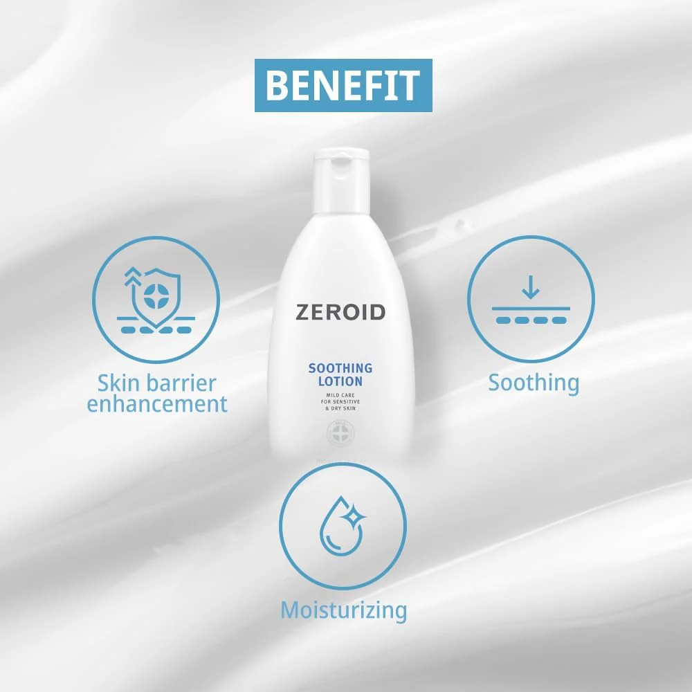 ZEROID Soothing Lotion 200ml - Image 3